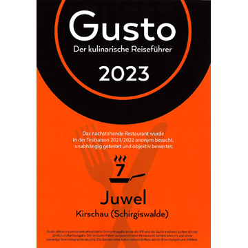 Hotel BEI SCHUMANN Gusto 2022 2023
