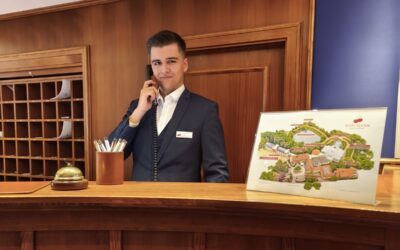 Unser Konstantin… vom Auszubildenden zum stellvertretenden Empfangschef